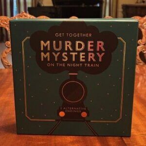 Murder Mystery Dinner Game "Murder Mystery on the Night Train"